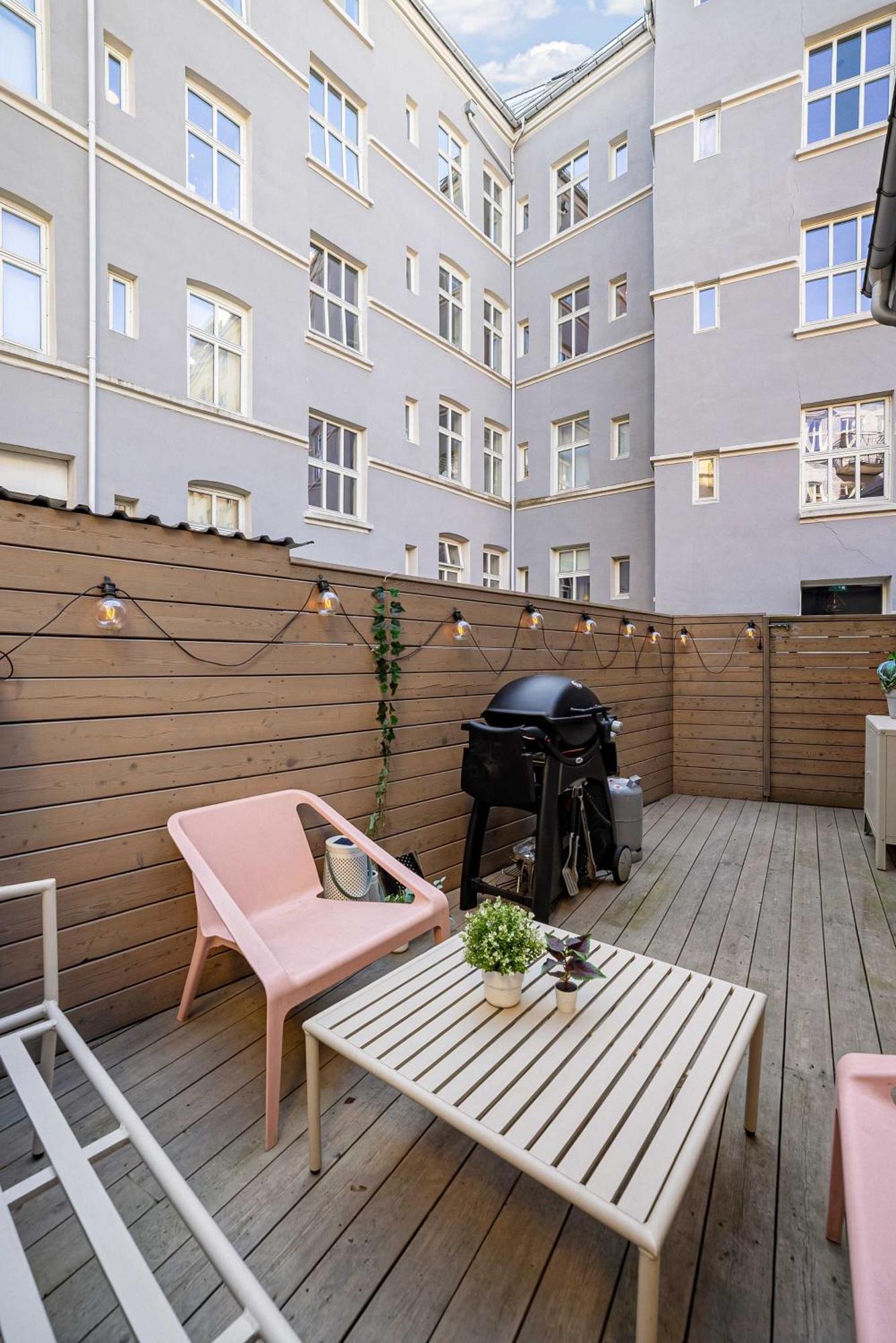 Leilighet Dinbnb L 1 Min To Mathallen I Backyard I 24l7 Check-in Oslo
