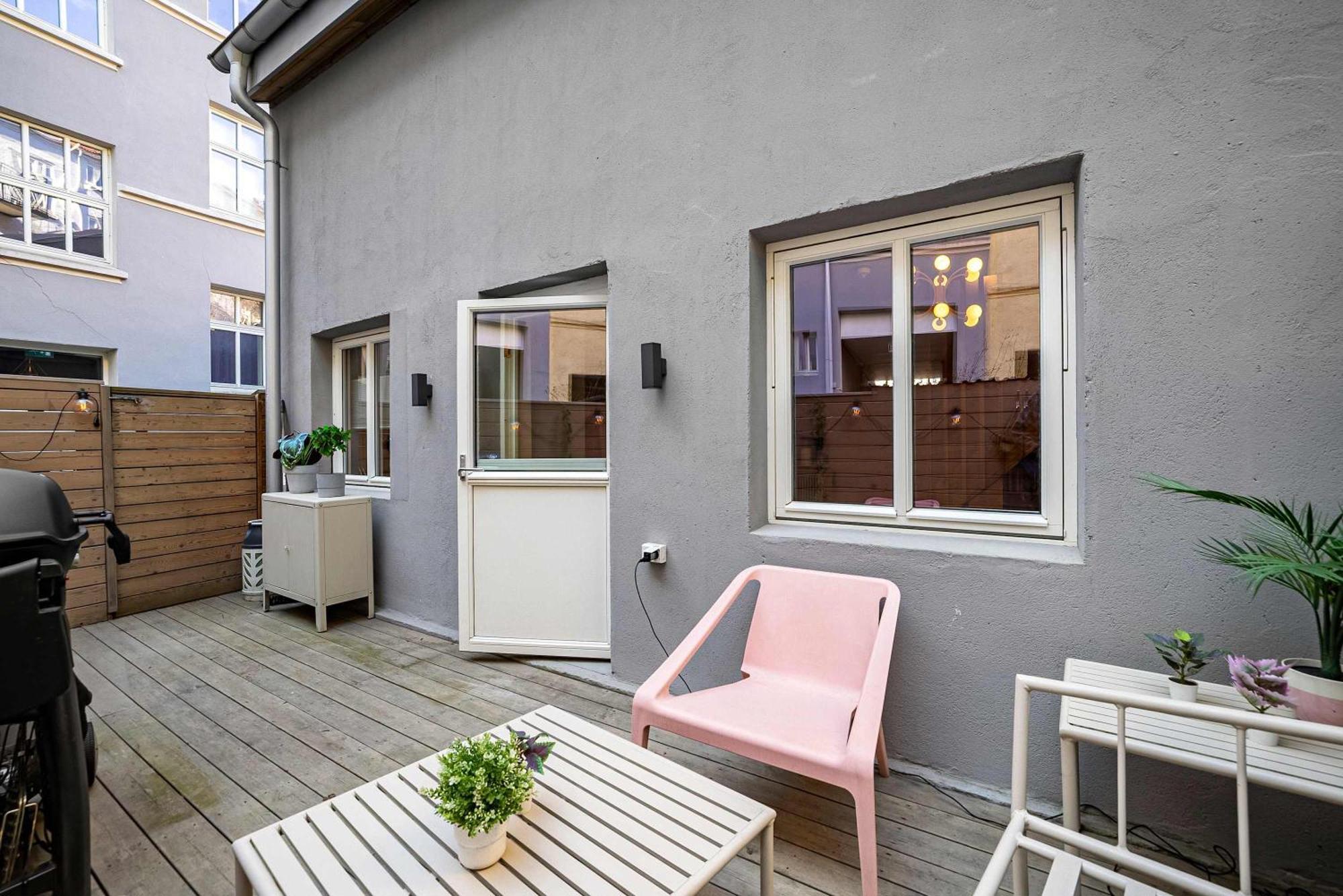 Dinbnb L 1 Min To Mathallen I Backyard I 24l7 Check-in Leilighet Oslo